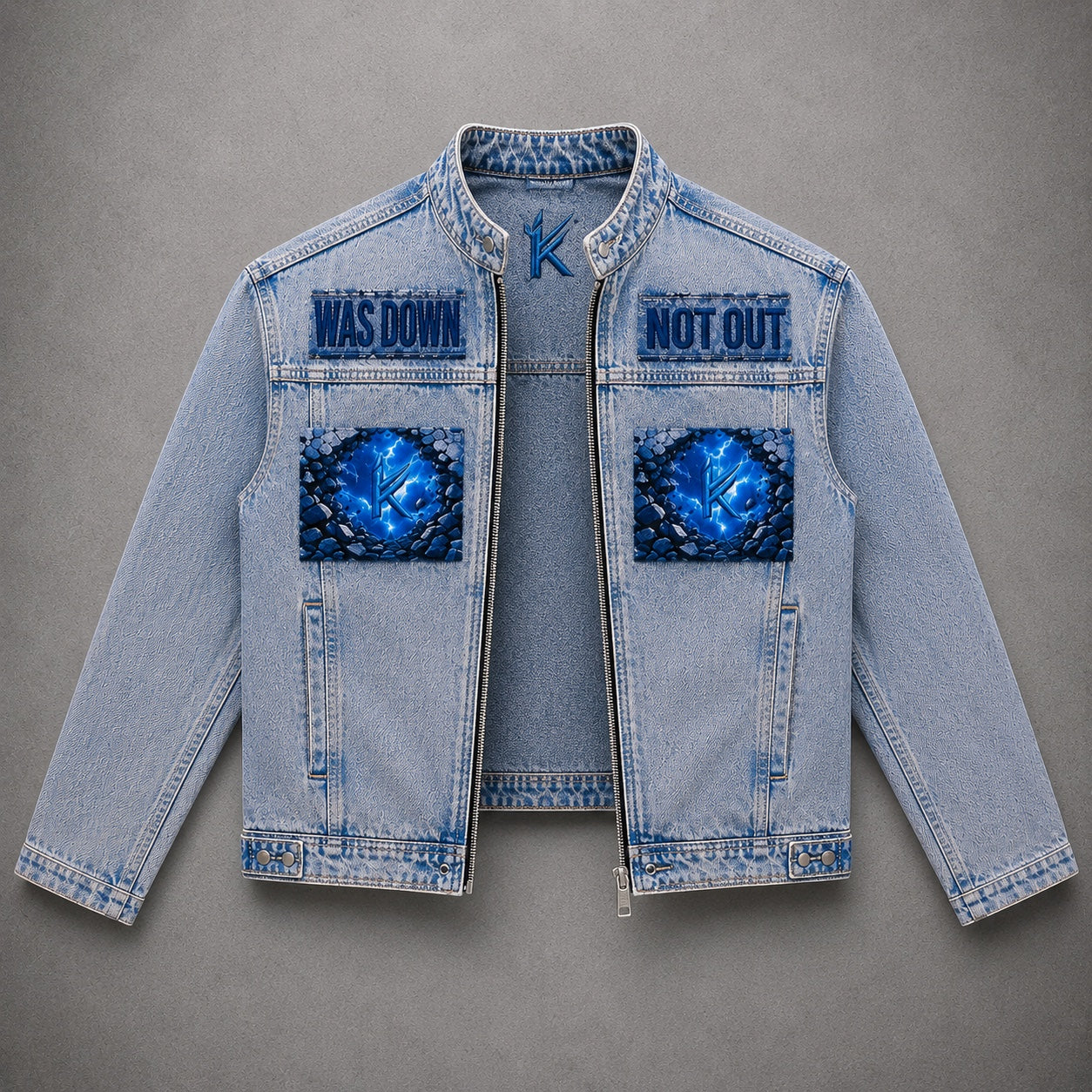 KABES Breakthrough Vintage Wash Denim Jacket