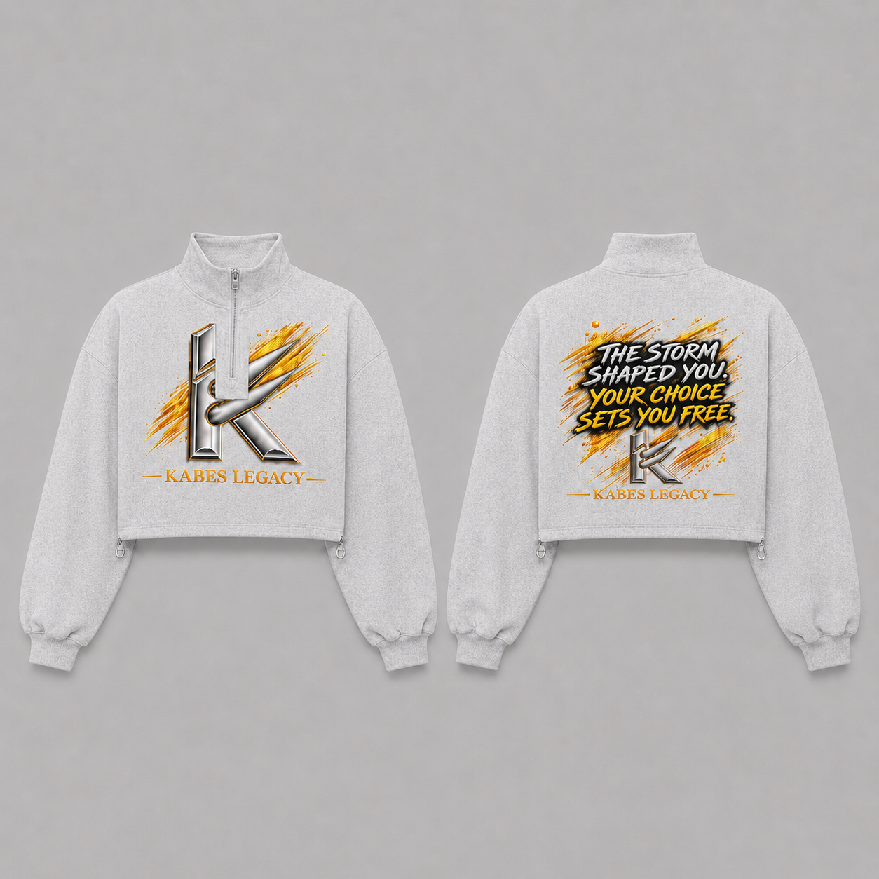 Women’s Mock-Neck Quarter-Zip Sweatshirt