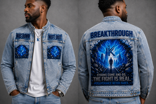 KABES Breakthrough Vintage Wash Denim Jacket