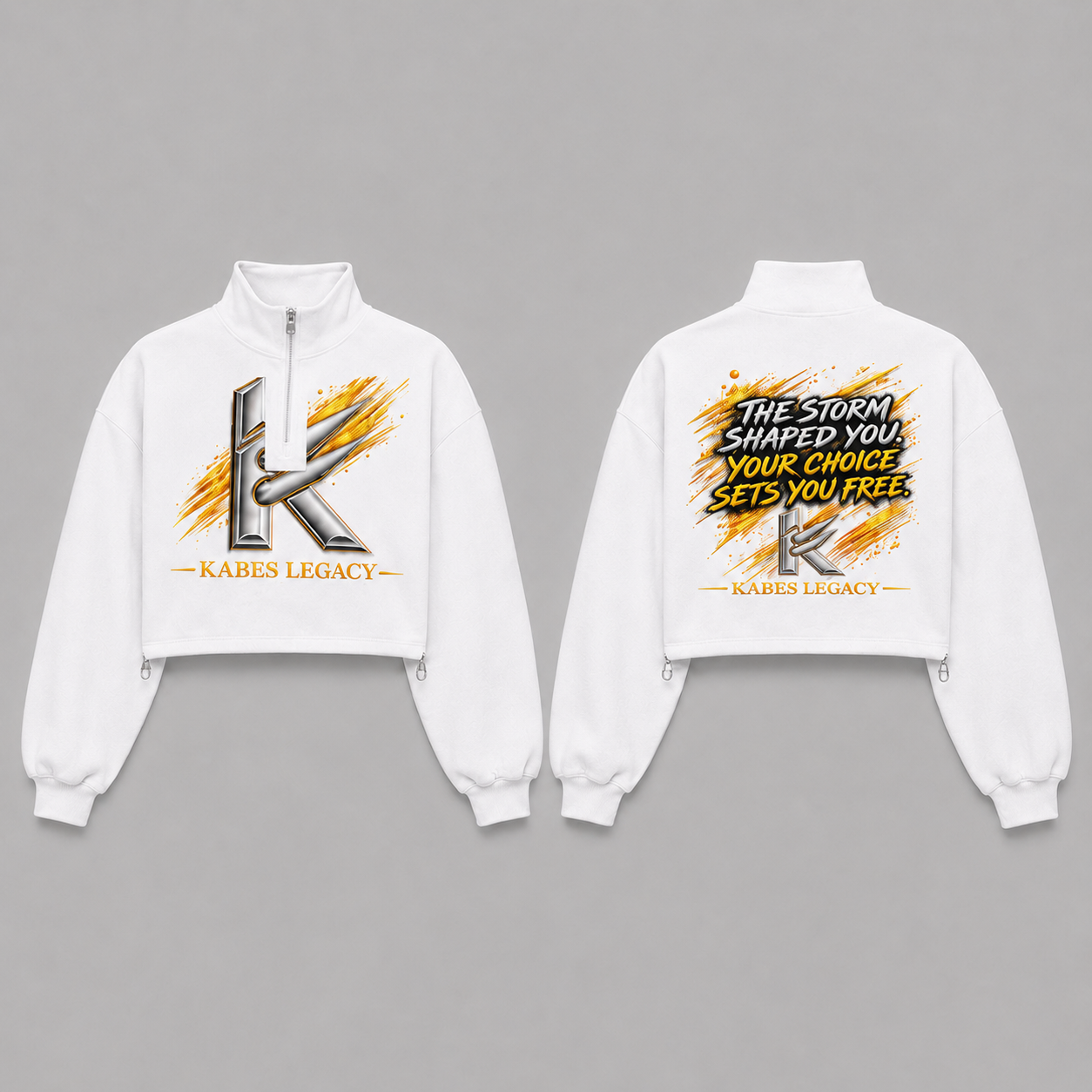 Women’s Mock-Neck Quarter-Zip Sweatshirt