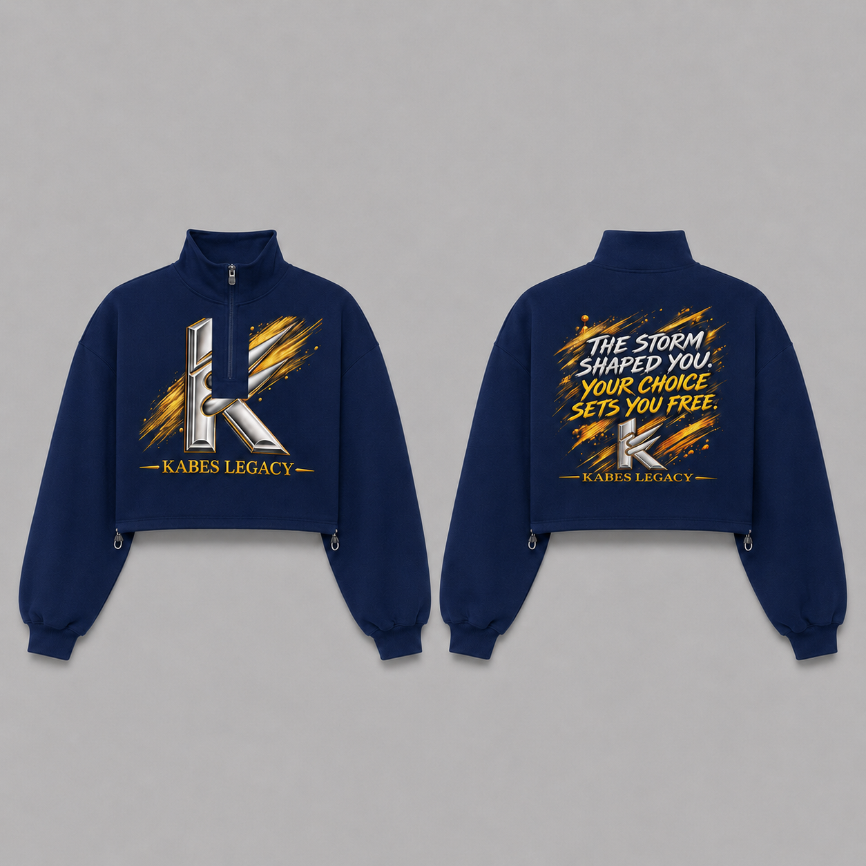 Women’s Mock-Neck Quarter-Zip Sweatshirt
